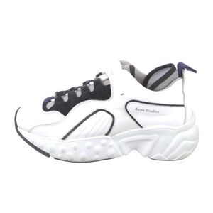 Acne Studios Leather Low Top Chunky Sneakers